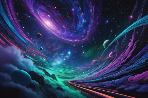 galaxy,space art,cosmos,galaxy collision,space,dimensional,universe,vast,outer space,nebula,deep space,supernova,cosmic,colorful foil background,interstellar bow wave,nebula 3,andromeda,scene cosmic,colorful spiral,colorful star scatters,Illustration,American Style,American Style 09