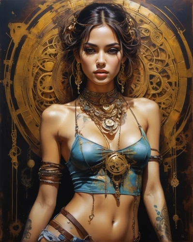 ancient egyptian girl,fantasy art,cleopatra,priestess,sorceress,polynesian girl,steampunk,zodiac sign libra,belly dance,warrior woman,oriental princess,celtic queen,fantasy portrait,gypsy soul,anahata,amulet,oriental girl,boho art,rosa ' amber cover,the enchantress,Photography,Fashion Photography,Fashion Photography 19