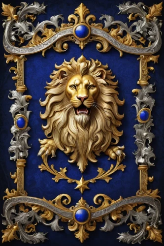 lion capital,heraldic,lion,heraldic animal,heraldry,emblem,lion number,crest,swedish crown,crown icons,coat of arms,national coat of arms,royal tiger,heraldic shield,royal,coat arms,royal crown,crown seal,national emblem,royal blue,Art,Classical Oil Painting,Classical Oil Painting 06