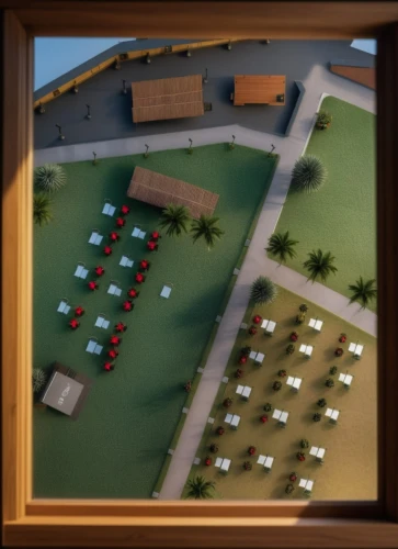 resort town,campsite,barracks,frame mockup,concentration camp,campground,framing square,bogart village,diorama,holiday motel,botanical square frame,seaside resort,parking lot,hotel complex,military fort,cargo port,drive-in theater,car cemetery,military training area,martyr village,Photography,General,Realistic