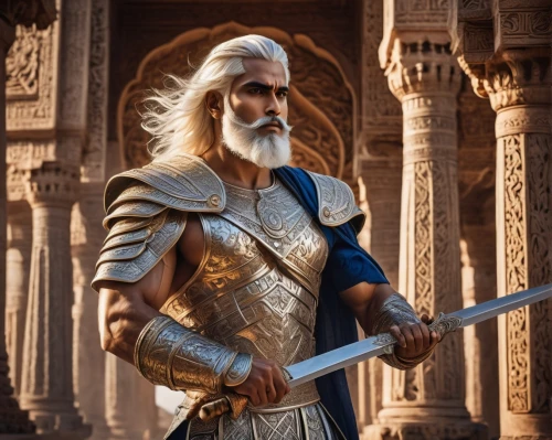 male elf,thracian,biblical narrative characters,heroic fantasy,elaeis,male character,poseidon god face,ortahisar,paladin,alaunt,dwarf sundheim,massively multiplayer online role-playing game,poseidon,cg artwork,odin,yuvarlak,aladha,king caudata,assyrian,bactrian,Illustration,Realistic Fantasy,Realistic Fantasy 43