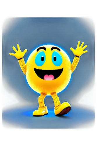 my clipart,emojicon,clipart,dancing dave minion,social media icon,emoji,bolt clip art,clipart sticker,life stage icon,pac-man,yellow background,aa,cute cartoon character,mascot,pacman,emogi,lemon background,yellow,bot icon,download icon,Illustration,Realistic Fantasy,Realistic Fantasy 38