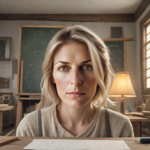 girl studying,tutor,librarian,tutoring,blonde woman reading a newspaper,girl at the computer,teacher,distance-learning,pencil frame,writing or drawing device,the girl's face,professor,visual effect lighting,pencil,blonde sits and reads the newspaper,blonde woman,geometric ai file,calculus,digital compositing,beginners,Photography,Realistic