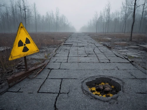 chernobyl,nuclear reactor,radioactive leak,fallout shelter,dead end,eastern ukraine,nuclear power,pripyat,road to nowhere,tripping hazard,radioactivity,radiation,hazardous,urbex,trip hazard,road of the impossible,abandoned places,atomic age,nuclear,post-apocalypse,Photography,Black and white photography,Black and White Photography 05