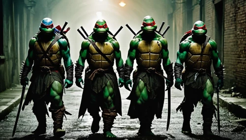 teenage mutant ninja turtles,arrow set,swordsmen,band winged grasshoppers,patrol,raphael,arrow,elves,reptilians,musketeers,ninjas,clone jesionolistny,the order of the fields,turtles,awesome arrow,army men,assassins,guards of the canyon,clones,gladiators,Conceptual Art,Fantasy,Fantasy 29