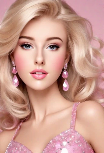 doll's facial features,realdoll,barbie doll,barbie,fashion dolls,female doll,artificial hair integrations,fashion doll,pink beauty,women's cosmetics,cosmetic products,doll paola reina,lace wig,designer dolls,model doll,princess' earring,dollhouse accessory,beauty face skin,pink background,pink lady