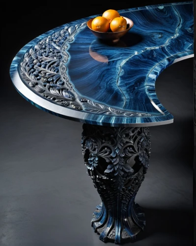 water lily plate,poker table,mosaic tealight,shashed glass,decorative fountains,coffee table,tabletop,card table,black table,cake stand,floor fountain,outdoor table,mosaic tea light,dining table,gnome and roulette table,tealight,mosaic glass,antique table,tableware,incense with stand