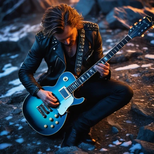 guitarist,guitar,electric guitar,painted guitar,guitar player,epiphone,playing the guitar,lead guitarist,rocker,guitars,concert guitar,the guitar,rock beauty,guitar solo,fender g-dec,rock 'n' roll,acoustic-electric guitar,rock,turquoise leather,duesenberg,Photography,General,Fantasy