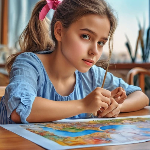 children drawing,girl drawing,girl studying,painting technique,kids illustration,child art,little girl reading,children learning,child portrait,flower painting,child with a book,girl portrait,girl sitting,photo painting,children's background,montessori,girl with cereal bowl,table artist,art painting,coloring pages kids,Photography,General,Realistic