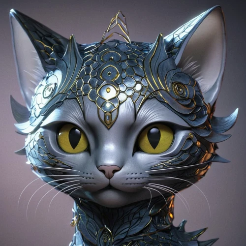 cat warrior,silver tabby,mod ornaments,cat vector,regal,feline look,egyptian mau,cat portrait,arabian mau,gold crown,cat child,flower cat,filigree,golden eyes,cat kawaii,cat,cat sparrow,lakshmi,european shorthair,chartreux,Photography,Artistic Photography,Artistic Photography 11