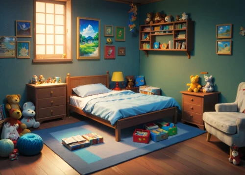 kids room,boy's room picture,children's bedroom,the little girl's room,children's room,baby room,playing room,children's background,children's interior,room creator,sleeping room,room,blue room,one room,room newborn,great room,studio ghibli,danish room,3d fantasy,cartoon video game background,Anime,Anime,Traditional