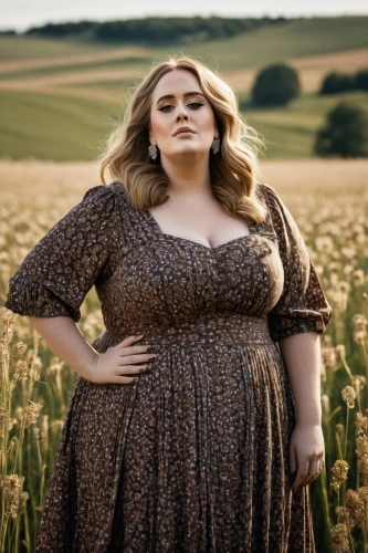 plus-size model,woman of straw,plus-size,country dress,fatayer,heidi country,plus-sized,madeleine,girl in a long dress,soprano,long dress,fat,liberty cotton,hipparchia,prairie,farm girl,straw field,17-50,gordita,countrygirl,Photography,Documentary Photography,Documentary Photography 04