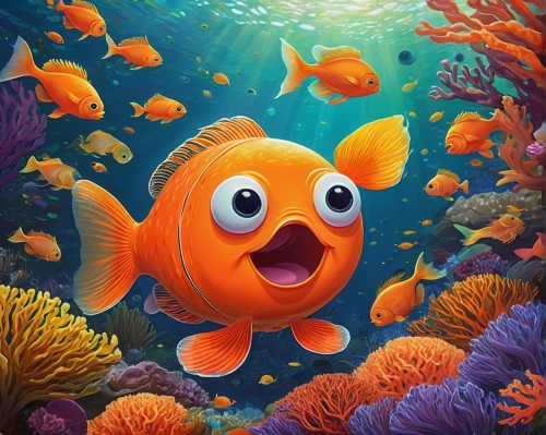 nemo,underwater background,school of fish,anemone fish,underwater fish,clownfish,fish in water,sea animal,napoleon fish,under sea,under the sea,anemonefish,foxface fish,marine fish,piaynemo,marine animal,clown fish,scuba,underwater world,coral fish,Art,Classical Oil Painting,Classical Oil Painting 27