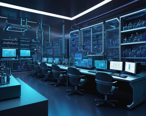 computer room,telecommunications engineering,laboratory information,control desk,the server room,control center,data center,sci fi surgery room,laboratory,neon human resources,trading floor,switchboard operator,chemical laboratory,electrical network,lab,engine room,computer workstation,office automation,cyber crime,electrical grid,Illustration,Vector,Vector 09