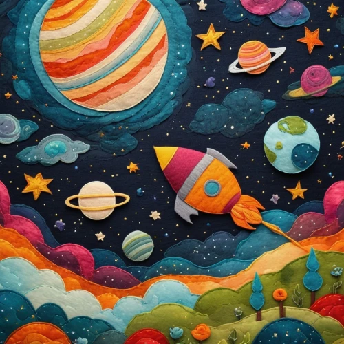 space art,planets,outer space,solar system,space,space voyage,space travel,spacescraft,spacefill,space craft,space ships,nasa,astronauts,astro,space walk,the solar system,out space,space port,deep space,chalk drawing,Illustration,Abstract Fantasy,Abstract Fantasy 07