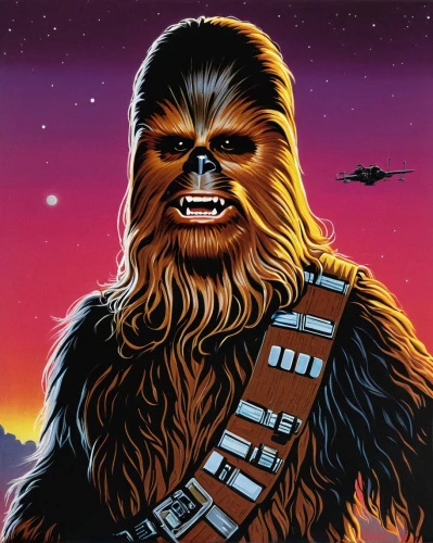 chewbacca,chewy,starwars,darth vader,star wars,vader,cg artwork,solo,emperor of space,imperial,empire,imperial eagle,sci fiction illustration,the emperor's mustache,wicket,x-wing,george lucas,sci fi,overtone empire,luke skywalker,Conceptual Art,Sci-Fi,Sci-Fi 18