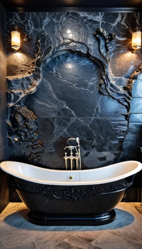 luxury bathroom,spa water fountain,bathtub,casa fuster hotel,tub,bathtub accessory,washbasin,shower bar,luxury hotel,luxury,jacuzzi,bathroom sink,spa,interior design,luxurious,landscape design sydney,luxury home interior,ceramic floor tile,landscape designers sydney,chaise lounge