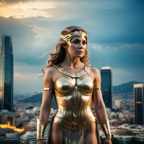 wonder woman city,wonderwoman,wonder woman,goddess of justice,super heroine,super woman,lady justice,wonder,fantasy woman,head woman,figure of justice,athena,digital compositing,lasso,captain marvel,bodypaint,superhero background,warrior woman,bodypainting,sprint woman,Photography,General,Cinematic