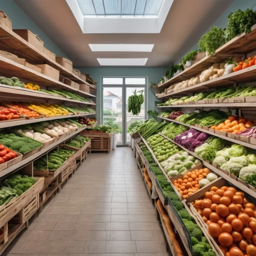 grocer,grocery store,greengrocer,market fresh vegetables,fresh vegetables,grocery,supermarket,kitchen shop,organic food,food storage,vegetables landscape,supermarket shelf,whole food,fruits and vegetables,fresh produce,vegetable market,grocery basket,wall,village shop,fruit vegetables,Photography,General,Realistic