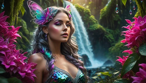 mermaid background,faerie,faery,fantasy picture,fairy queen,fantasy art,fairy,fairy world,flower fairy,fairy forest,3d fantasy,butterfly background,garden fairy,fantasy portrait,photoshop manipulation,tiger lily,image manipulation,spring background,fantasy woman,hula,Photography,General,Fantasy