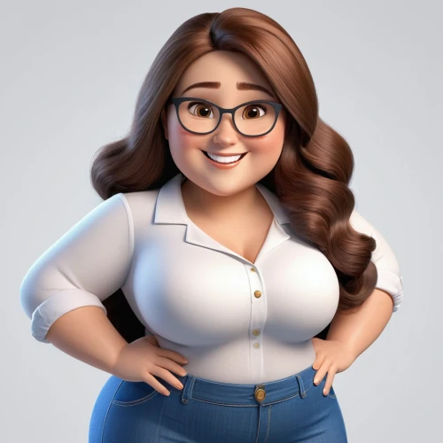 plus-size model,disney baymax,disney character,plus-size,cute cartoon character,secretary,tiana,barb,agnes,female hollywood actress,cartoon people,silphie,waitress,sprint woman,kim,plus-sized,vanessa (butterfly),hollywood actress,3d model,hostess,Unique,3D,3D Character