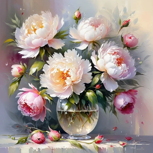peonies,peony bouquet,peony,flower painting,pink peony,chinese peony,peony pink,common peony,camellias,white chrysanthemums,wild peony,flowers png,flower art,roses daisies,flower illustrative,splendor of flowers,peony frame,pink lisianthus,chrysanthemums,white anemones,Conceptual Art,Oil color,Oil Color 03