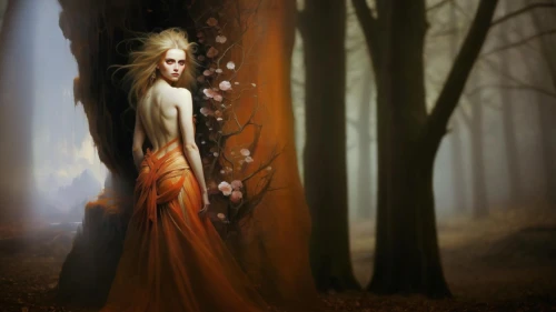 the enchantress,girl with tree,sorceress,faerie,fantasy picture,dryad,faery,mystical portrait of a girl,vampire woman,gothic portrait,fantasy portrait,the witch,halloween wallpaper,vampire lady,fairy tale character,gothic woman,rusalka,fae,halloween bare trees,fantasy art