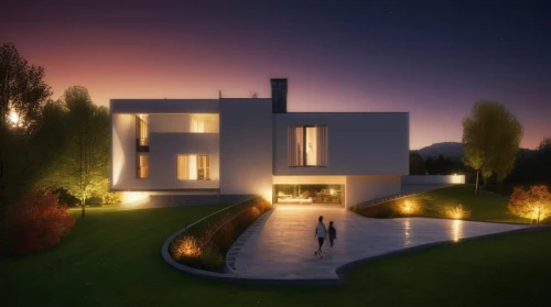 modern house,3d rendering,modern architecture,landscape lighting,render,landscape design sydney,build by mirza golam pir,landscape designers sydney,residential house,luxury home,luxury property,beautiful home,house shape,cube house,dunes house,cubic house,home landscape,smart house,smart home,archidaily,Photography,General,Realistic