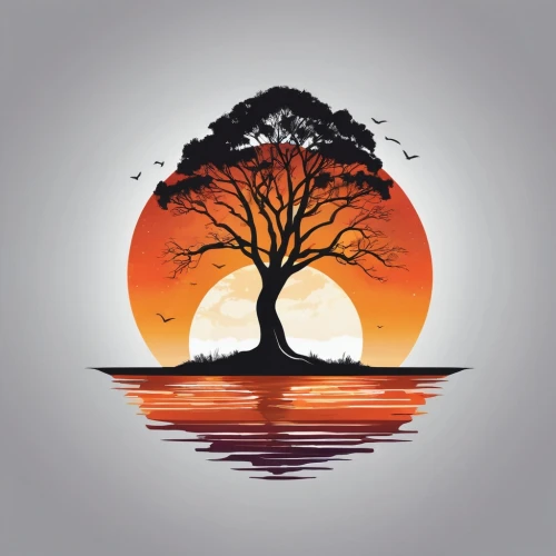 isolated tree,tree silhouette,lone tree,flourishing tree,landscape background,tree of life,tangerine tree,circle around tree,watercolor tree,silhouette art,orange tree,old tree silhouette,the japanese tree,painted tree,nature landscape,background view nature,background vector,magic tree,celtic tree,an island far away landscape,Unique,Design,Logo Design