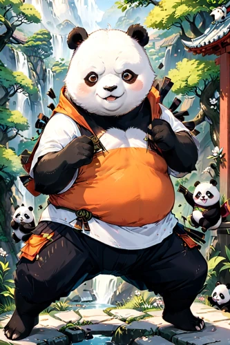 chinese panda,panda,giant panda,kung fu,panda bear,shaolin kung fu,kawaii panda,kung,bamboo,kungfu,pandas,xing yi quan,goki,pandabear,oliang,po,wuchang,zui quan,little panda,wushu,Anime,Anime,Traditional