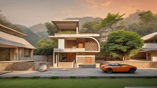 dunes house,luxury property,modern house,modern architecture,luxury real estate,luxury home,cubic house,futuristic architecture,smart house,alpine drive,house in the mountains,mid century house,underground garage,cube house,house in mountains,mclaren automotive,folding roof,private house,residential house,beautiful home,Photography,General,Realistic