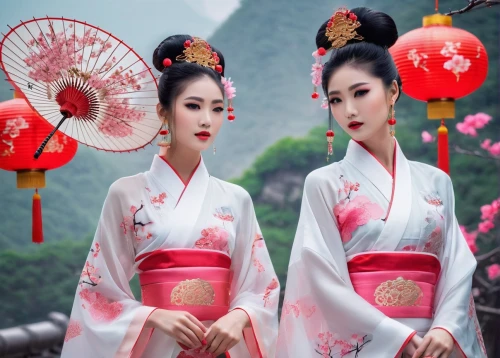 taiwanese opera,asian costume,korean culture,geisha,beautiful girls with katana,geisha girl,asian conical hat,spring festival,asian culture,guizhou,traditional chinese musical instruments,chinese art,peking opera,japanese culture,yunnan,chinese background,oriental,korean royal court cuisine,chinese style,japanese umbrellas,Conceptual Art,Sci-Fi,Sci-Fi 04