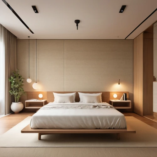 modern room,contemporary decor,modern decor,japanese-style room,wall lamp,bedroom,room divider,bamboo curtain,interior modern design,sleeping room,interior decoration,search interior solutions,guest room,interior design,floor lamp,wall plaster,great room,stucco wall,canopy bed,gold wall,Photography,General,Realistic