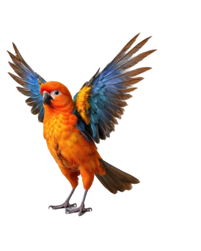 bird png,sun conure,bird illustration,sun conures,rainbow lory,king parrot,red bird,tanager,sun parakeet,bird drawing,summer tanager,orange beak,rosella,bird painting,colorful birds,bird,phoenix rooster,twitter bird,cockerel,an ornamental bird,Illustration,Abstract Fantasy,Abstract Fantasy 18