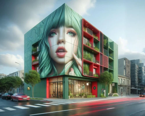 hotel w barcelona,colorful facade,cube house,facade painting,multistoreyed,facade panels,apartment block,glass facade,cubic house,glass facades,aqua studio,athens art school,hotel barcelona city and coast,mixed-use,apartment building,boutique hotel,glass building,art deco,croydon facelift,3d rendering