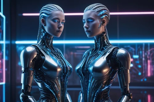 valerian,futuristic,scifi,mannequins,andromeda,gemini,sci fi,sci-fi,sci - fi,avatar,binary,cyber,nova,sisters,parallel,mother and daughter,meridians,binary system,cgi,symetra,Art,Artistic Painting,Artistic Painting 06