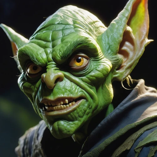 green goblin,orc,goblin,yoda,ogre,fgoblin,green skin,lopushok,lokportrait,ork,grinch,male elf,aaa,half orc,angry man,kadala,cosmetic,quark,mandraki,cgi,Conceptual Art,Fantasy,Fantasy 20