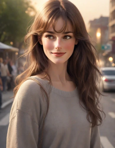 elphi,sprint woman,natural cosmetic,world digital painting,girl portrait,cgi,city ​​portrait,3d rendered,woman face,girl in a historic way,romantic portrait,b3d,jane austen,the girl's face,photoshop manipulation,portrait background,digital painting,kosmea,girl in a long,hollywood actress,Photography,Cinematic