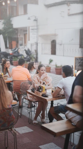 beer garden,street cafe,beer tables,the boulevard arjaan,women at cafe,people talking,the integration of social,helios44,outdoor dining,helios 44m7,athens,kadikoy,larnaca,athens art school,public space,shish taouk,gözleme,adana kebabı,tilt shift,helios 44m