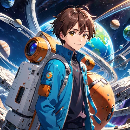 astronomer,cg artwork,earth station,astronaut,space voyage,earth,emperor of space,space travel,planetarium,universe,astronaut suit,space station,space,astronomical,planet,spacesuit,sphere,space art,space suit,aquanaut,Anime,Anime,Realistic