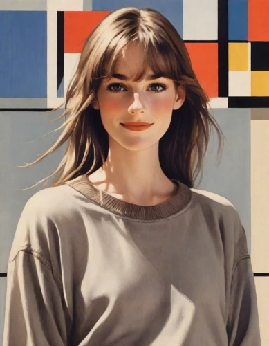 portrait of a girl,girl-in-pop-art,portrait background,girl portrait,artist portrait,portrait of christi,audrey,oil on canvas,art model,face portrait,lilian gish - female,portrait of a woman,feist,woman portrait,asymmetric cut,girl with bread-and-butter,oil painting on canvas,portrait,woman face,popart,Digital Art,Poster