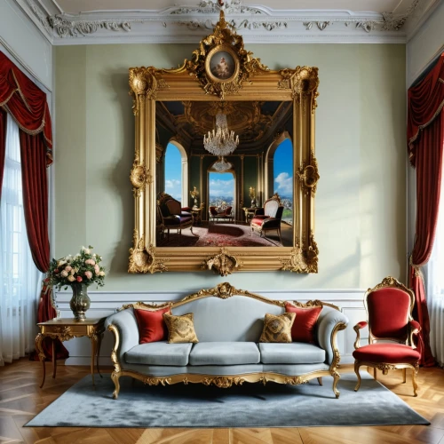 ornate room,venice italy gritti palace,rococo,interior decor,danish room,sitting room,four poster,napoleon iii style,four-poster,great room,neoclassical,interior decoration,royal interior,baroque,gold stucco frame,guest room,decor,chaise lounge,neoclassic,blue room,Photography,General,Realistic