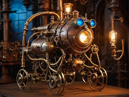 steampunk,steampunk gears,steam engine,clockmaker,scientific instrument,distillation,mechanical,propulsion,cog,scrap sculpture,mechanical puzzle,searchlamp,oil lamp,internal-combustion engine,orrery,wind engine,astronomical clock,engine,cinema 4d,watchmaker,Art,Artistic Painting,Artistic Painting 47