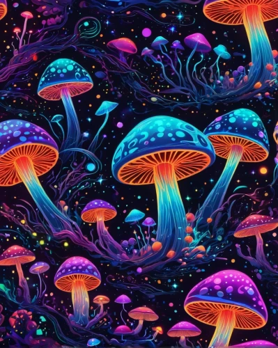 mushroom landscape,mushrooms,psychedelic,psychedelic art,fairy galaxy,colorful background,purple wallpaper,lsd,forest mushrooms,crayon background,kaleidoscopic,background colorful,toadstools,hd wallpaper,cartoon forest,cubensis,wallpaper roll,children's background,fungi,fairy forest,Conceptual Art,Sci-Fi,Sci-Fi 04