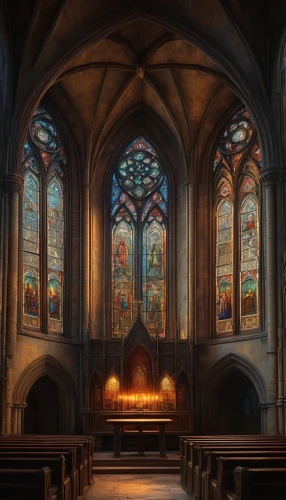 stained glass windows,church painting,choir,sanctuary,chapel,pipe organ,main organ,christ chapel,church windows,church choir,cathedral,stained glass,organ,gothic church,church organ,altar,stained glass window,the cathedral,choral,organ pipes,Illustration,Realistic Fantasy,Realistic Fantasy 30