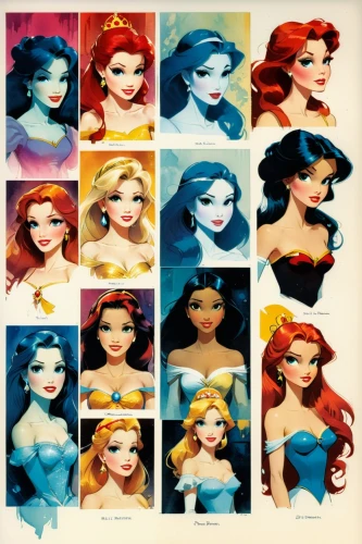 ariel,princesses,fairy tale icons,mermaid vectors,picture puzzle,little mermaid,cool pop art,effect pop art,girl-in-pop-art,jigsaw puzzle,pop art style,fairytale characters,popart,watercolor women accessory,redheads,celtic woman,fish collage,albums,princess sofia,pop art effect,Illustration,Paper based,Paper Based 12