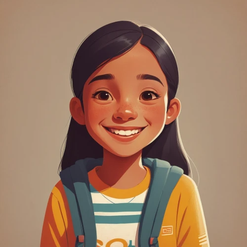 kids illustration,vector girl,girl portrait,agnes,mulan,a girl's smile,child portrait,digital painting,girl in t-shirt,maya,girl with bread-and-butter,girl with speech bubble,moana,girl drawing,vector illustration,cute cartoon character,child girl,girl studying,potrait,illustrator,Illustration,Vector,Vector 05