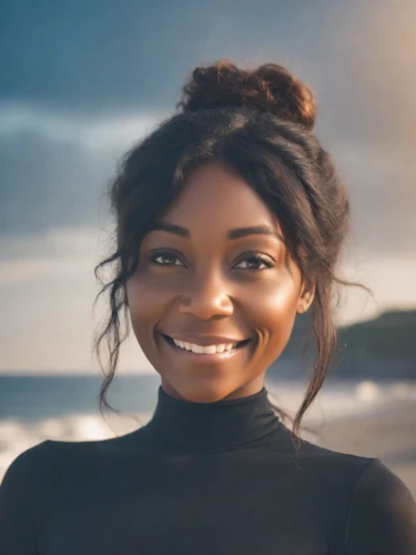 ebony,artificial hair integrations,maria bayo,nigeria woman,a girl's smile,a smile,african woman,yogananda,linkedin icon,moana,african american woman,real estate agent,black women,sprint woman,tiana,ai,connectedness,black woman,airbnb icon,marina,Photography,Cinematic