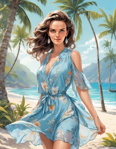 beach background,aloha,moana,luau,maui,world digital painting,summer background,tahiti,digital painting,tropical beach,cg artwork,hula,idyllic,one-piece swimsuit,portrait background,beach scenery,coconuts on the beach,cocktail dress,honolulu,polynesian,Digital Art,Comic