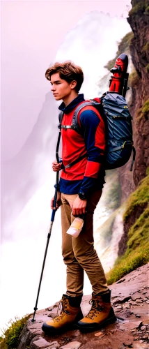 mountain guide,hiker,hiking equipment,backpacking,fjäll,backpacker,adventurer,trekking poles,trekking pole,mountaineer,trekking,hiking boot,backpack,explorer,mountain boots,hiking boots,adventure,mountaineering,mountaineers,traveler,Conceptual Art,Sci-Fi,Sci-Fi 24